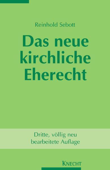 Das neue kirchliche Eherecht main product photo