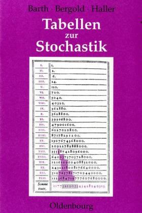 Tabellen zur Stochastik