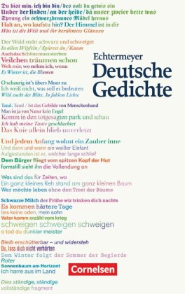 Echtermeyer: Deutsche Gedichte - Von den Anfängen bis zur Gegenwart - Jubiläumsausgabe
