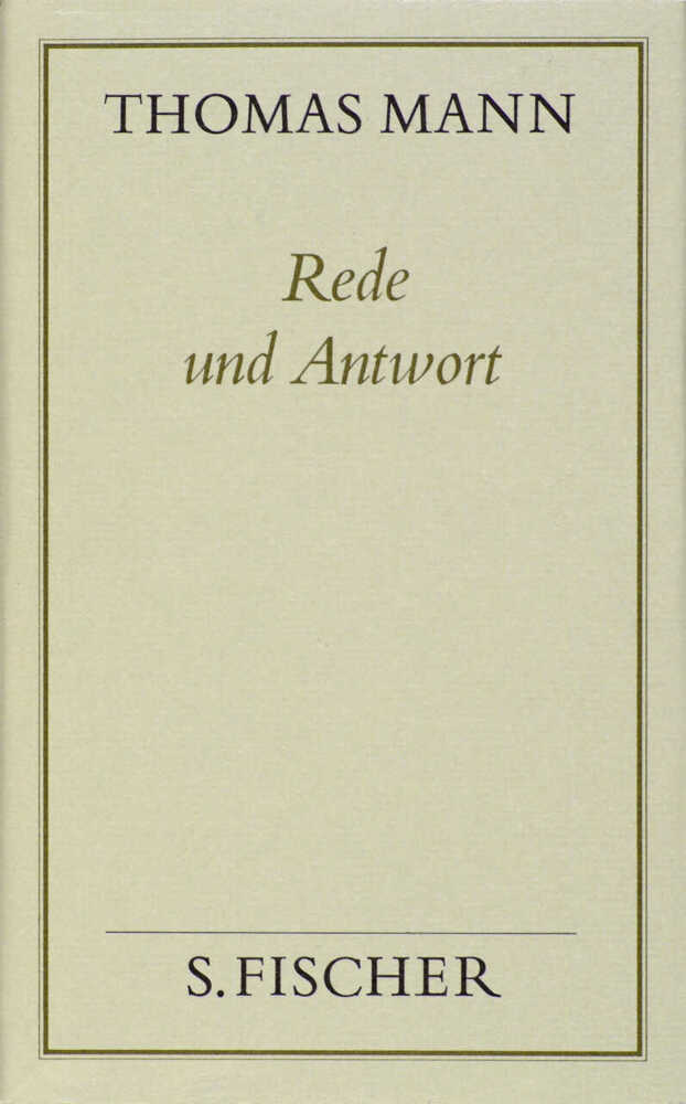 Rede und Antwort main product photo