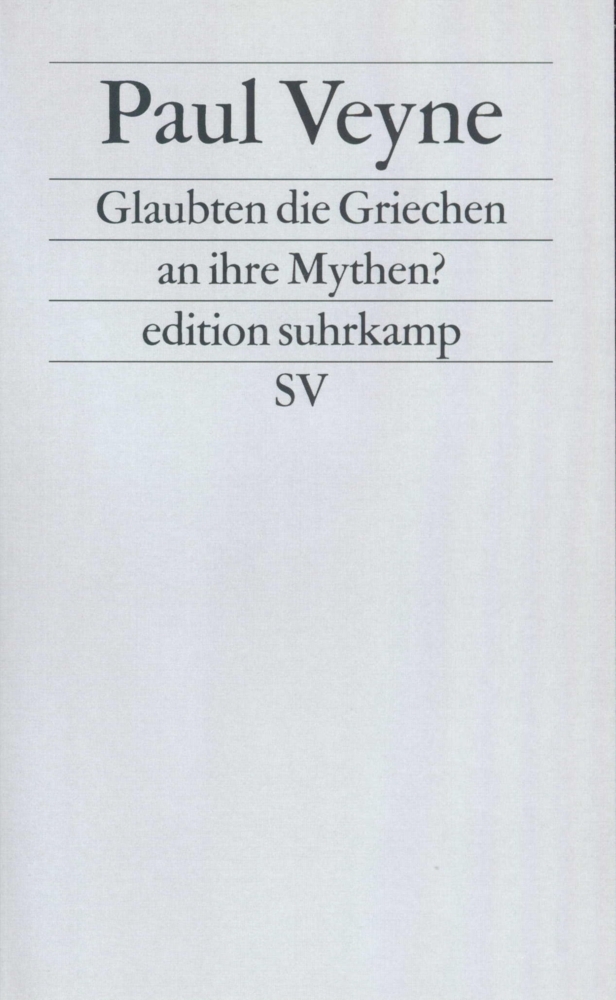 Glaubten die Griechen an ihre Mythen? main product photo