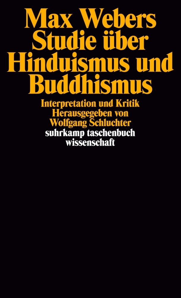 Max Webers Studie über Hinduismus und Buddhismus main product photo