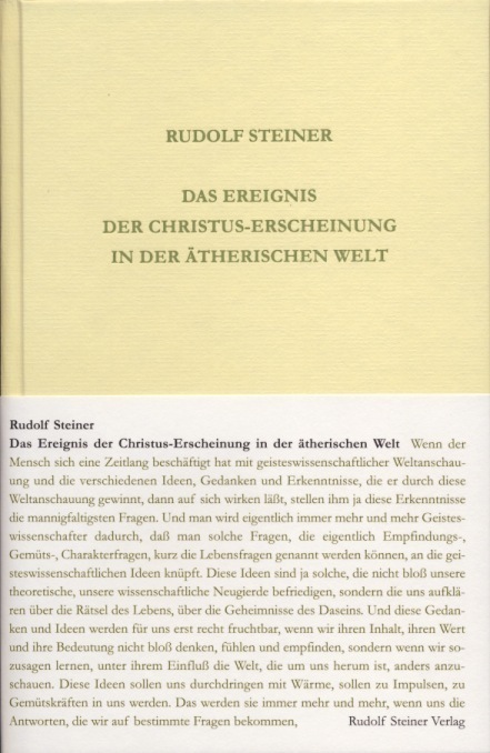 Das Ereignis der Christus-Erscheinung in der ätherischen Welt main product photo