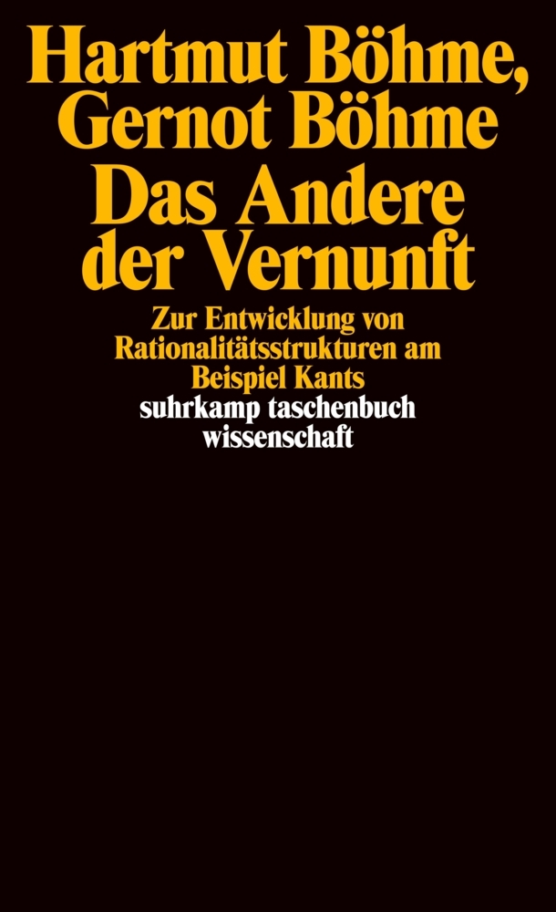 Das Andere der Vernunft main product photo