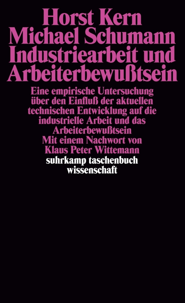 Industriearbeit und Arbeiterbewußtsein main product photo