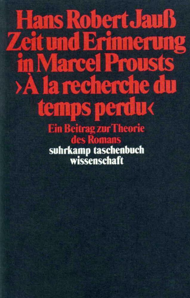 Zeit und Erinnerung in Marcel Prousts »A la recherche du temps perdu« main product photo