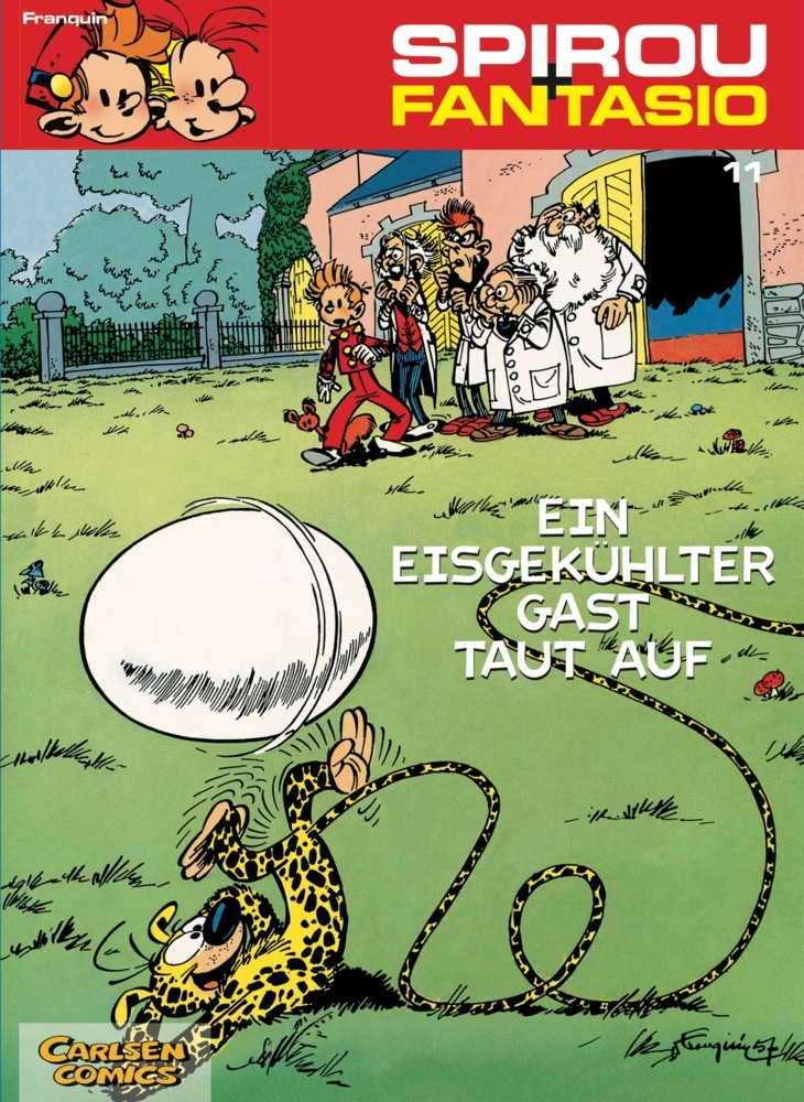 Spirou und Fantasio 11: Ein eisgekühlter Gast taut auf main product photo