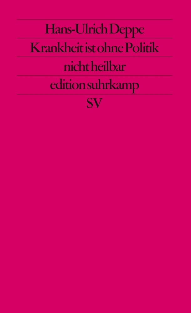 Krankheit ist ohne Politik nicht heilbar main product photo
