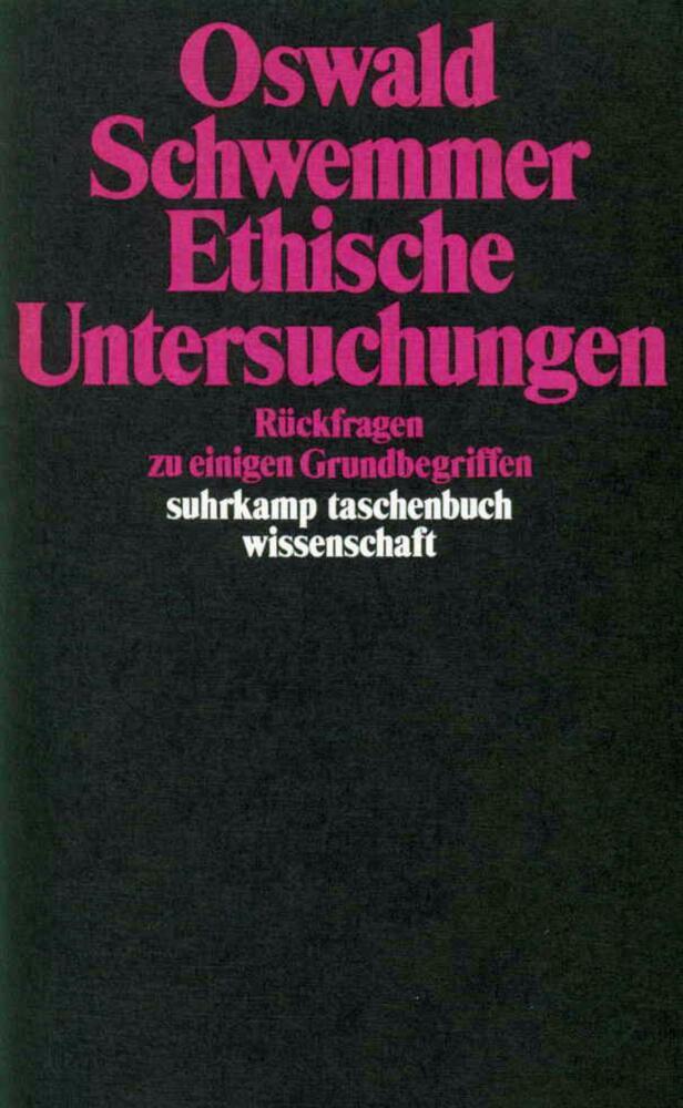 Ethische Untersuchungen main product photo