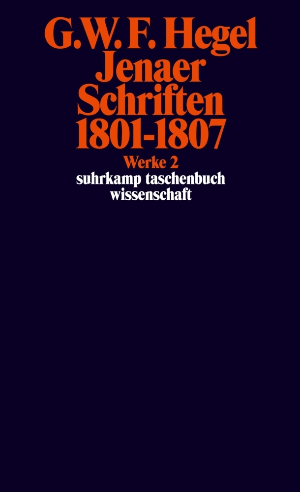 Jenaer Schriften 1801-1807 main product photo
