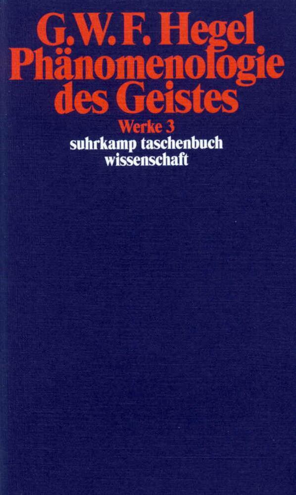 Phänomenologie des Geistes main product photo