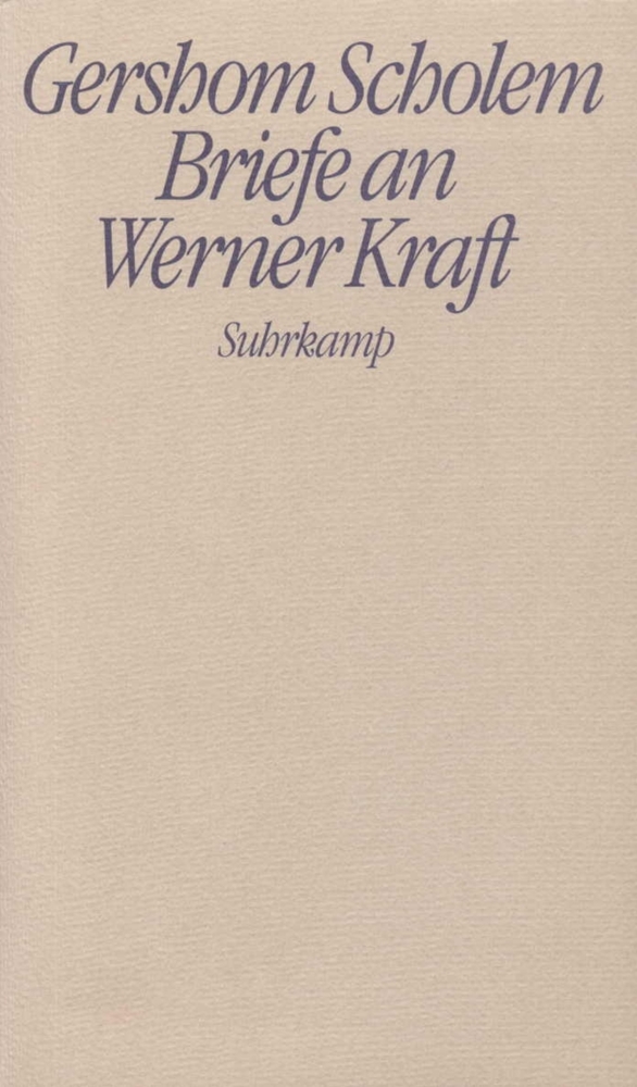Briefe an Werner Kraft main product photo