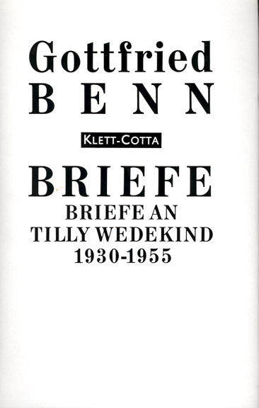 Briefe an Tilly Wedekind 1930-1955 (Briefe) main product photo