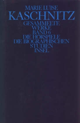 Die Hörspiele; Die biographischen Studien