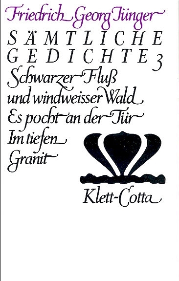 Werke. Werkausgabe in zwölf Bänden / Sämtliche Gedichte 3 (Werke. Werkausgabe in zwölf Bänden, Bd.) main product photo