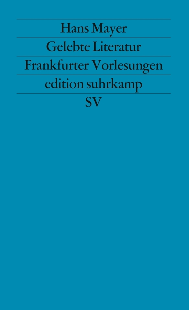 Gelebte Literatur main product photo