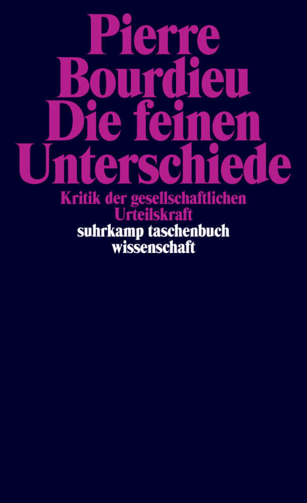 Die feinen Unterschiede main product photo