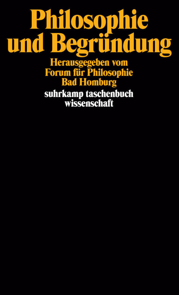 Philosophie und Begründung main product photo