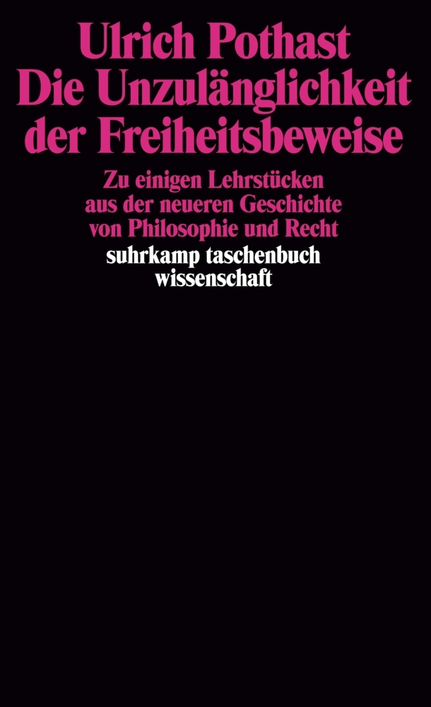 Die Unzulänglichkeit der Freiheitsbeweise main product photo