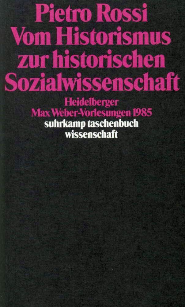 Vom Historismus zur historischen Sozialwissenschaft main product photo