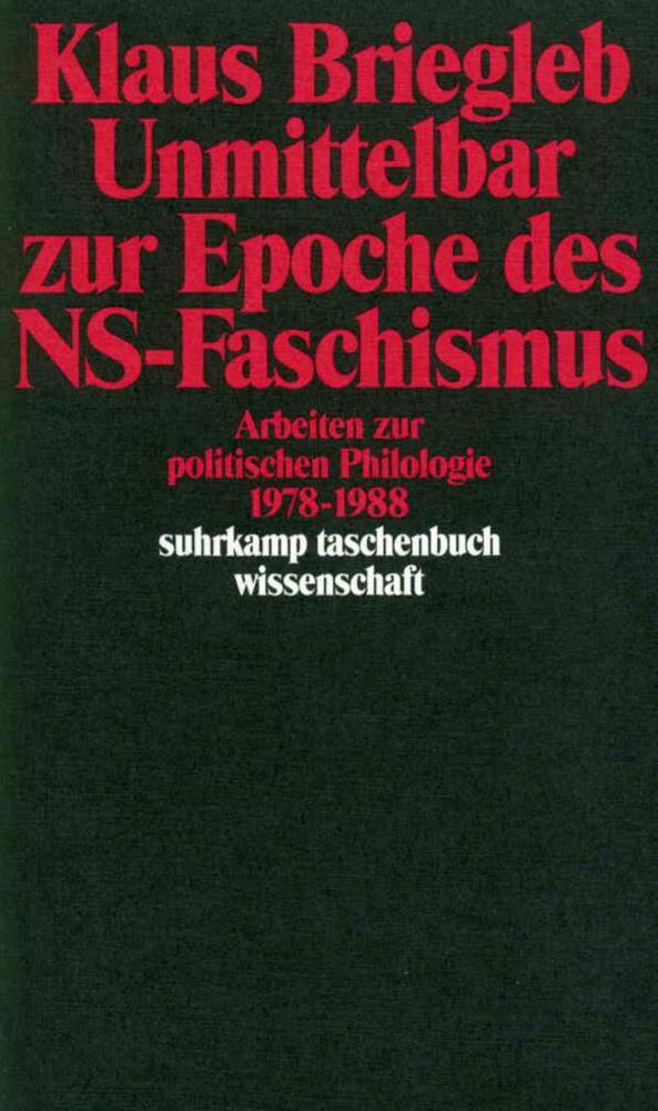 Unmittelbar zur Epoche des NS-Faschismus main product photo