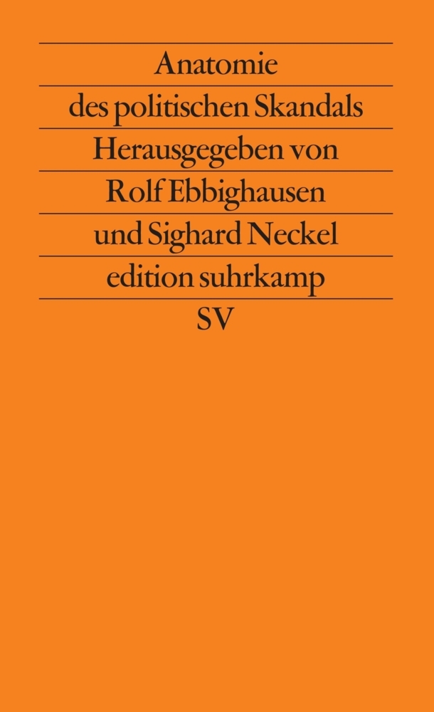Anatomie des politischen Skandals main product photo