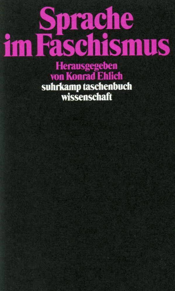 Sprache im Faschismus main product photo