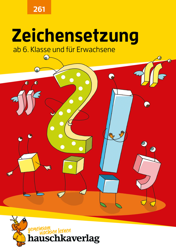 Zeichensetzung ab 6. Klasse und für Erwachsene, A5-Heft main product photo