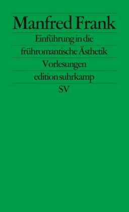 Einführung in die frühromantische Ästhetik
