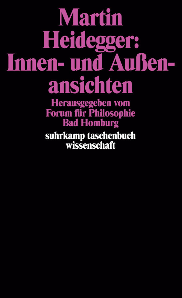 Martin Heidegger: Innen- und Außenansichten main product photo