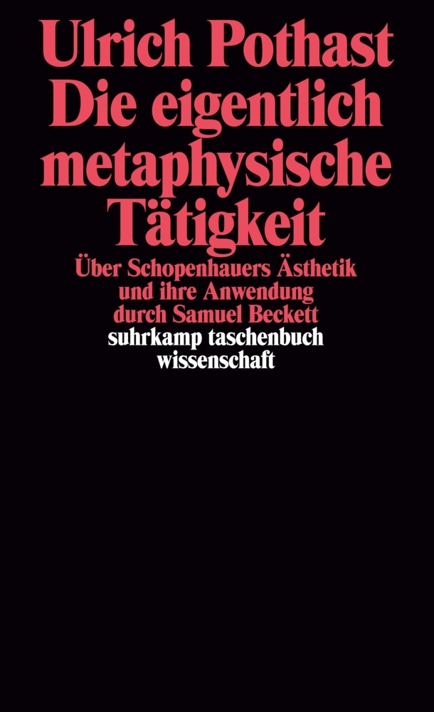 Die eigentlich metaphysische Tätigkeit main product photo