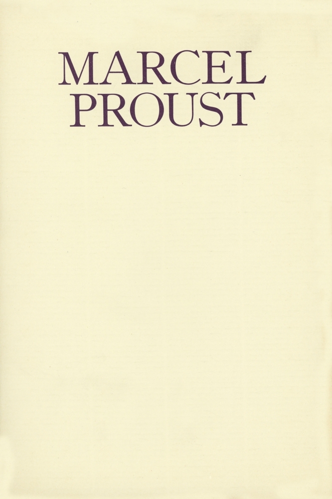 Marcel Proust, Bezüge und Strukturen main product photo