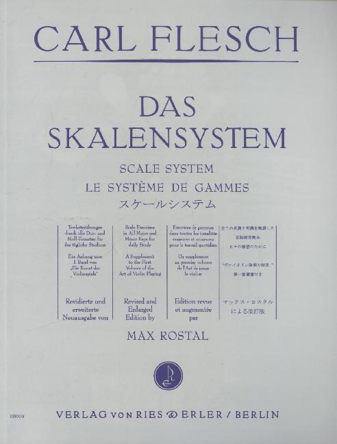 Das Skalensystem für Violine main product photo