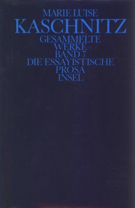 Die essayistische Prosa