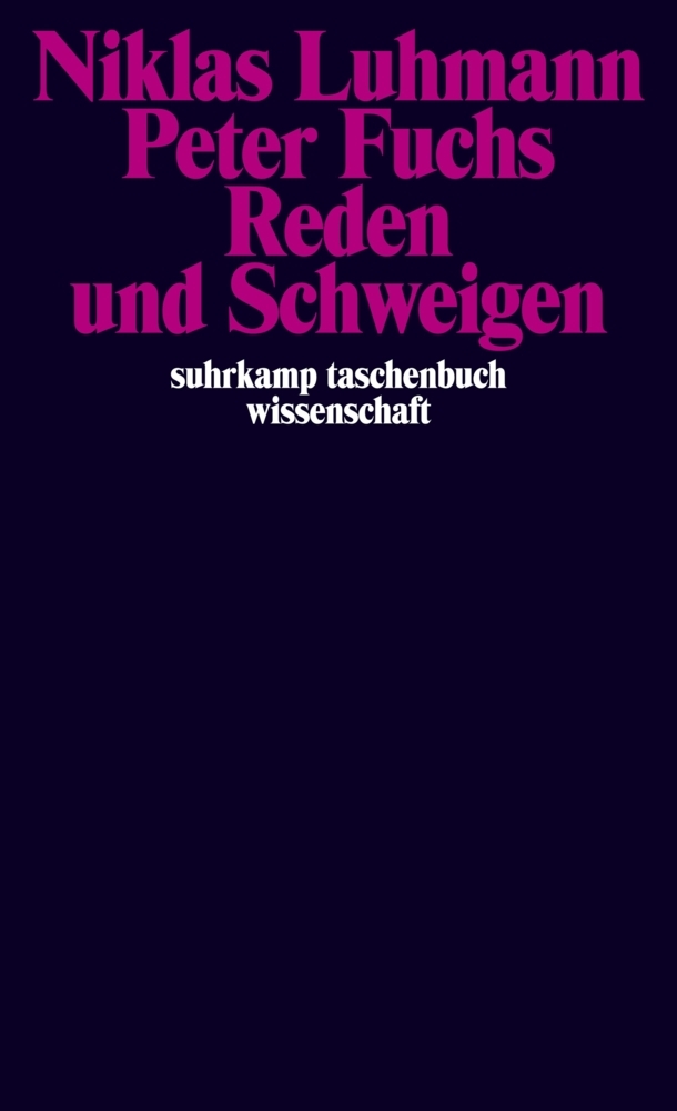 Reden und Schweigen main product photo