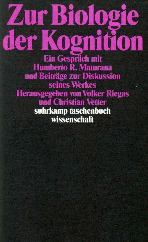 Zur Biologie der Kognition main product photo