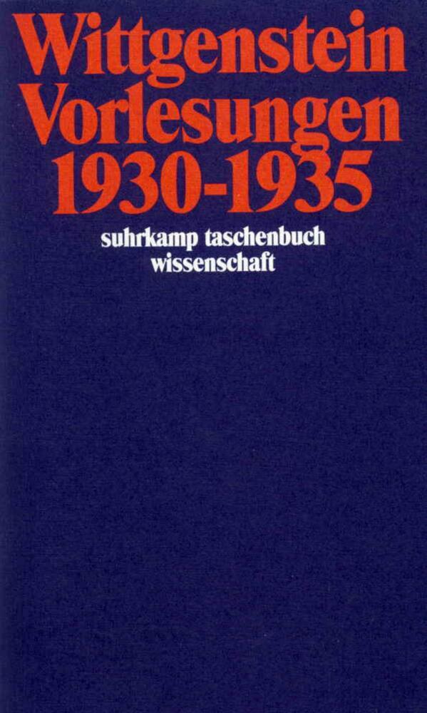 Vorlesungen 1930-1935 main product photo