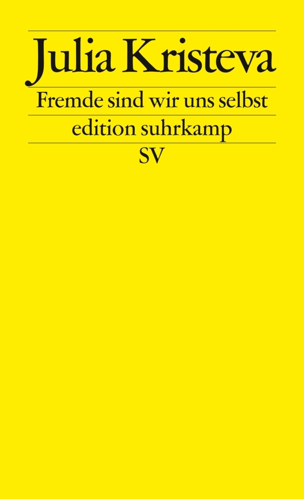Fremde sind wir uns selbst main product photo