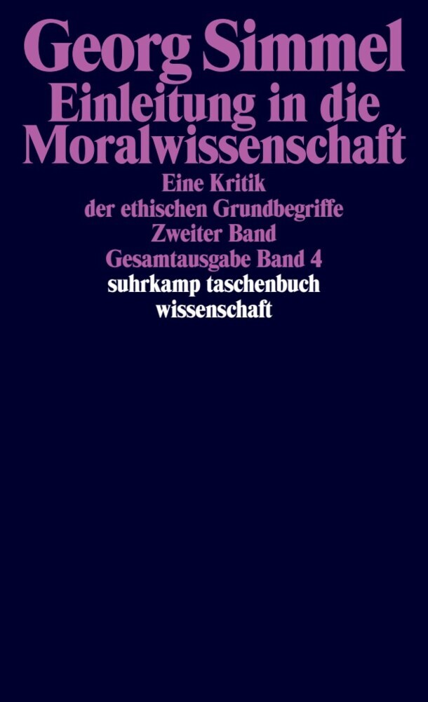Einleitung in die Moralwissenschaft. Bd.2 main product photo
