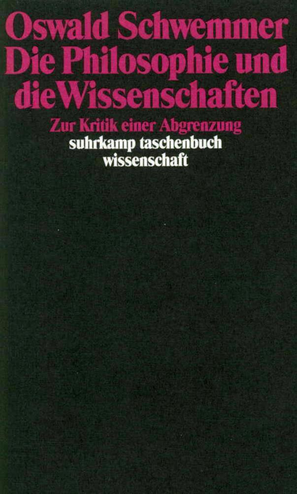 Die Philosophie und die Wissenschaften main product photo