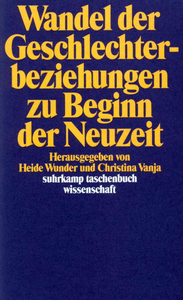 Wandel der Geschlechterbeziehungen zu Beginn der Neuzeit main product photo
