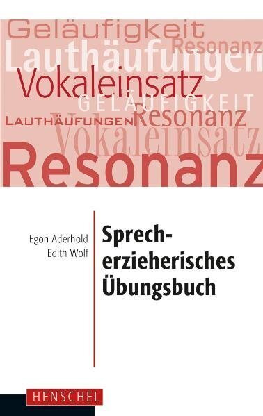 Sprecherzieherisches Übungsbuch main product photo