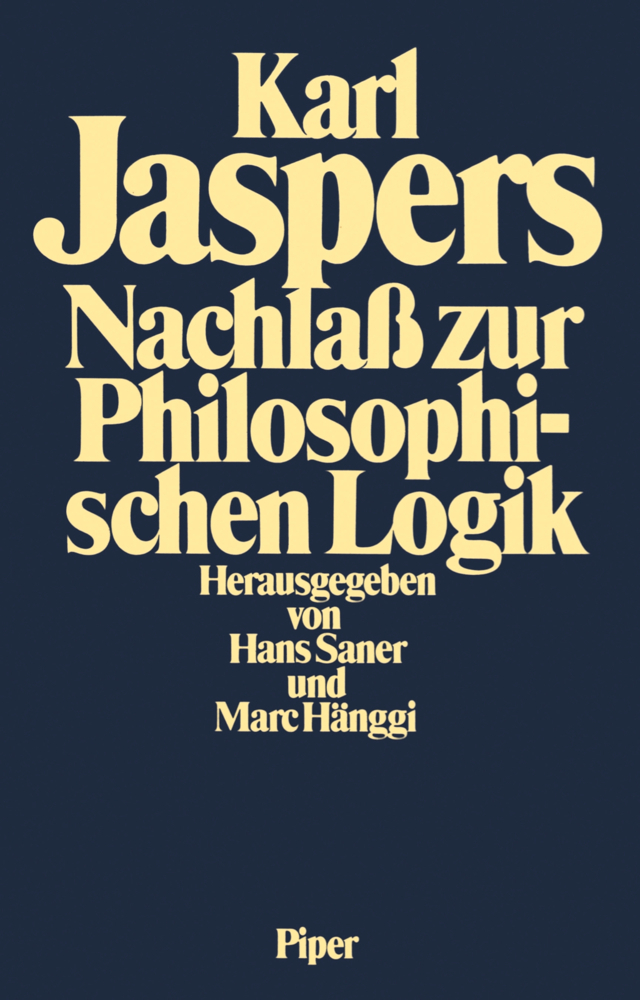 Nachlaß zur Philosophischen Logik main product photo