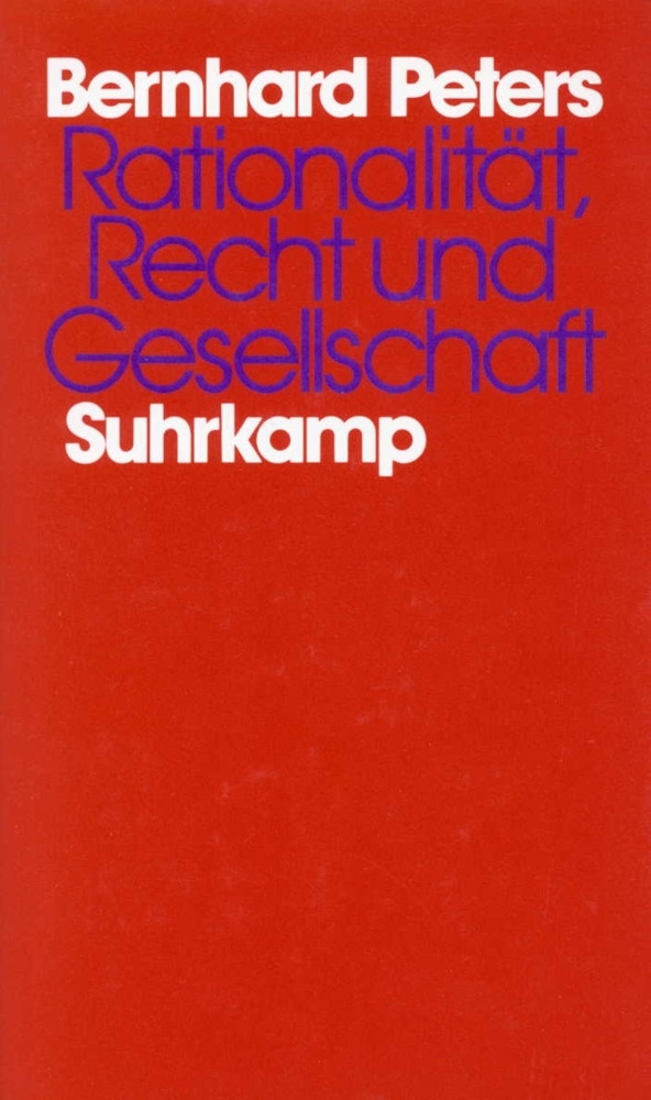 Rationalität, Recht und Gesellschaft main product photo