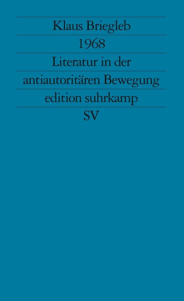 1968. Literatur in der antiautoritären Bewegung main product photo
