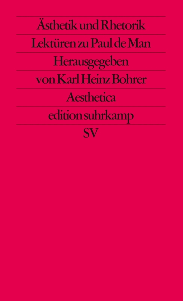 Ästhetik und Rhetorik main product photo