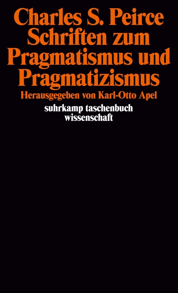 Schriften zum Pragmatismus und Pragmatizismus main product photo