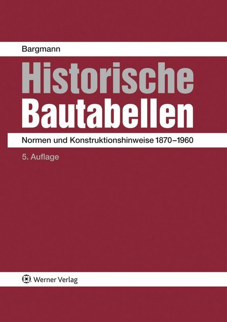 Historische Bautabellen main product photo
