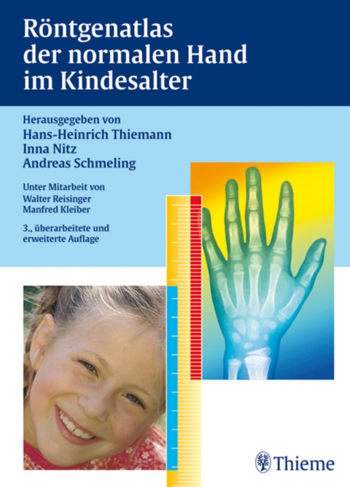 Röntgenatlas der normalen Hand im Kindesalter main product photo