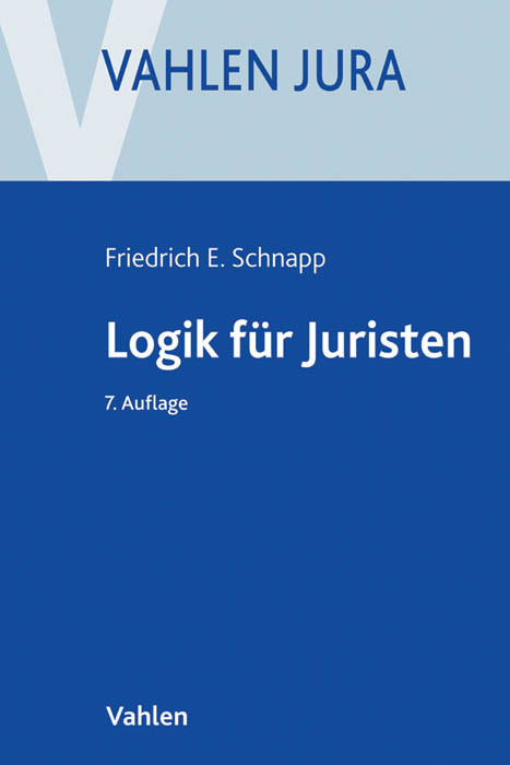 Logik für Juristen main product photo